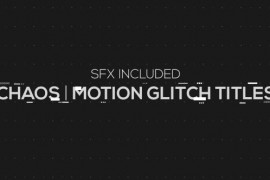 Chaos | Motion Glitch Titles 19406508