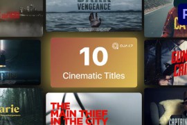 Cinematic Titles for Premiere Pro Vol. 01 44952961