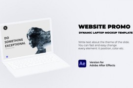 Dynamic Website Promo - Laptop Mockup 26882127