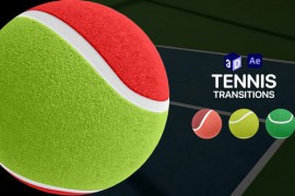 Tennis Ball Transitions for After Effects 47003546