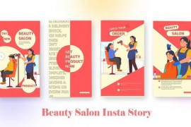 Beauty Salon Instagram Story Premiere Pro Template 44604906