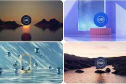 Free Download:Minimal 4-Style Screens – Clean 3D Logo Intro Pack 59401691