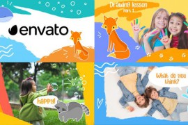 Cartoon Kids Slideshow || FCPX 33708176