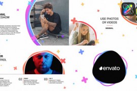 Simple Shapes Slideshow for FCPX 44142695