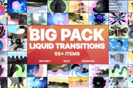 Liquid Transitions Big Pack | FCPX 23812339