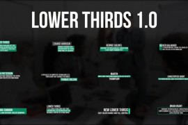 Lower Thirds 1.0 | FCPX 45706787
