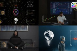 Digital Futuristic Interface Pack for FCPX 48052563