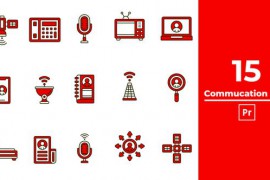 Communication Icon Premiere Pro 47553128