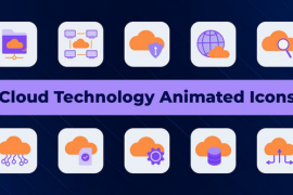 Cloud Technology Animated Icons 50434578
