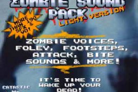 GameDev Market Zombie Sound Pack Light Version MP3 OGG