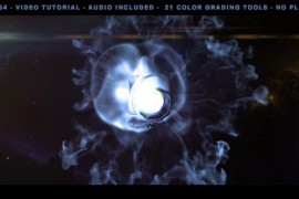 Cinematic Space Zoom Logo Reveal 8759105