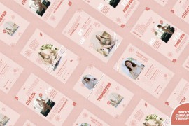 Pregnant Woman Instagram Stories Mogrts 44397012