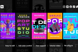 Pop Art Instagram Reels 45890965