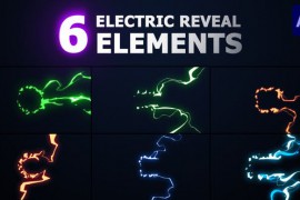 Electric Reveal Elements | After Effects 51421751