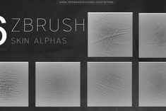 Free Download:ZBRUSH — HAND SKIN ALPHA PACK 3D Model