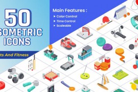Isometric Icons - Sport & Fitness 43725431