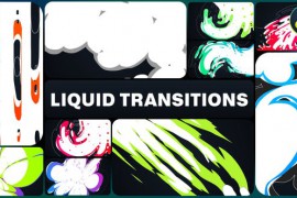 Colorful Liquid Transitions for DaVinci Resolve 51884180