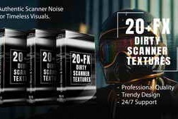 Free Download:Dirty Scanner Textures – Grain Noise & Scratched Overlay Pack 59931179