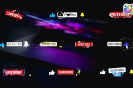 Stylish Subscribe Buttons | FCPX 33202798