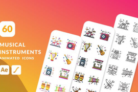 Music Animated Icons | After Effects 48634534