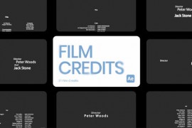 Film Credits For After Effects 45836451