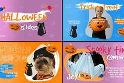 Free Download:Kids Halloween Typography Slideshow for After Effects 60296758