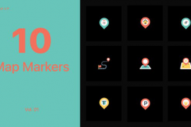 Map Markers Vol. 01 45193921