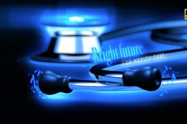 Blue Futuristic Stethoscope Opener 24701589