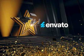 3d star logo Intro 58098966