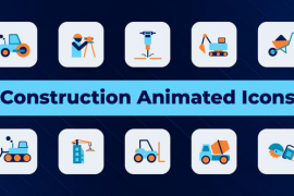 Construction Animated Icons 50632413