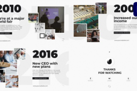 Clean Corporate Timeline Presentation for Premiere Pro 48697246