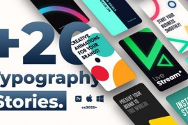 20 Typography IG Stories | Premiere Pro 44065181