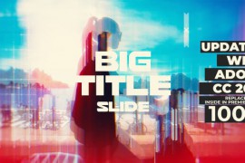 Big Title Slideshow for Premiere Pro 44274781