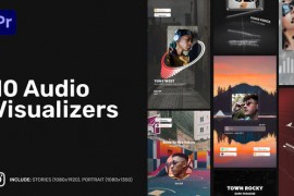 Design Instagram Audio Visualizers for Premiere Pro 49653380