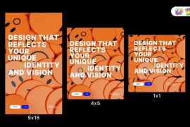 Instagram Modern Typography Poster for Apple Motion and FCPX 50483135