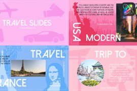 Travel Slides for FCPX 51600608