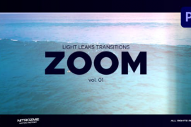 Light Leaks Zoom Transitions Vol. 01 for Premiere Pro 46211665