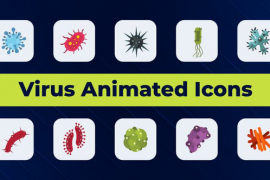 Virus Animated Icons 52184870