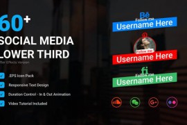 Social Media Lower Third V2 49896974