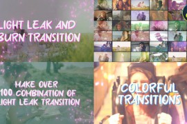 Light Leak Transitions And Burn Transitions for DaVinci Resolve 43335396