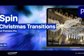 Christmas Spin Transitions Vol. 03 for Premiere Pro 49538921