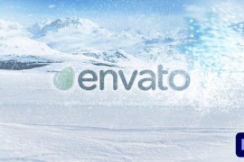 Winter Snow Frost Blizzard Holiday Logo 2 48664553