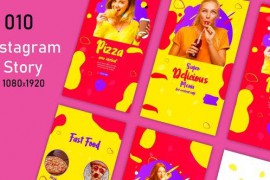 Fast Food Funky Instagram Story 45547941