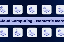 Cloud Computing - Isometric Icons 51159340