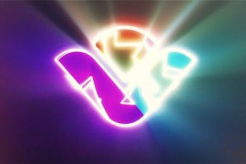 Neon Glitch Logo Animation 44637076