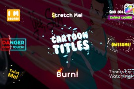 Cartoon Flash FX Titles | FCPX 31647143