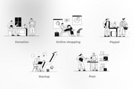 Online Shopping - Black and White Concepts 46701667