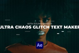 Ultra Chaos Glitch Text Maker | After Effects 31625782