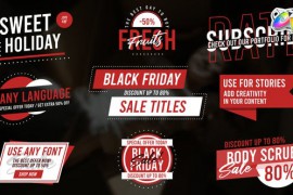 Black Friday Titles for FCPX 44917414