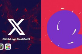 Flat Glitch Logo Opener | Final Cut | Motion 52718448